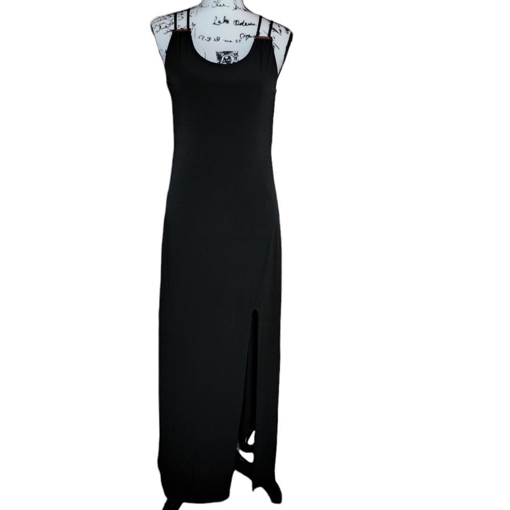 Michael Kors Sleeveless Black Maxi Dress